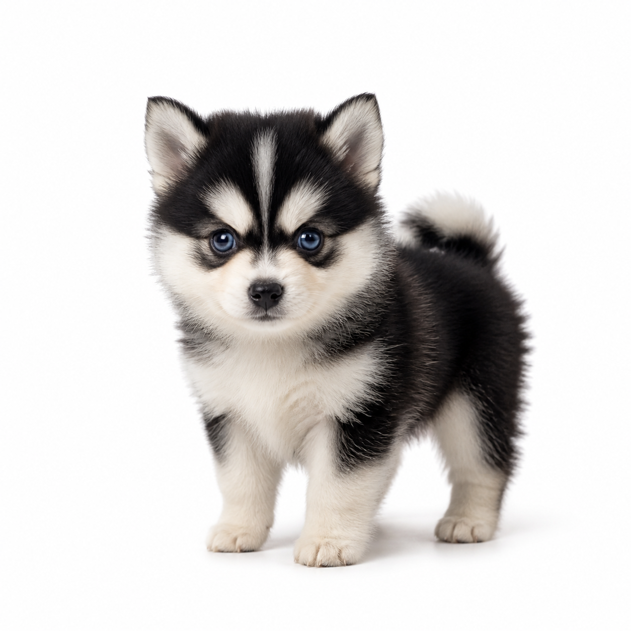 Atlas, Pomsky male puppy